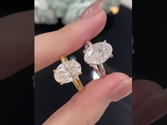 ল্যাবরেটরিতে চাষ করা হীরা গহনা