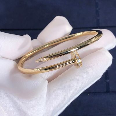 গুণ  18K Gold Car tier Juste Un Clou Bracelet Support Sample Order OEM কারখানা