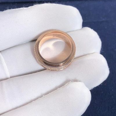 গুণমান 18K Rose White Yellow Gold Piaget Possession Ring VS Diamond For Women/পুরুষ কারখানা