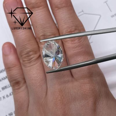 গুণমান LuxuryShine 0.1-10CT VVS2 ল্যাবরেটরি গ্রোথ ডায়মন্ড ডি-এফ রঙ সাদা ওভাল আইজিআই শংসাপত্রের সাথে চমৎকার কাটা 3EX কাটা পাথর দ্বারা LuxuryShine কারখানা