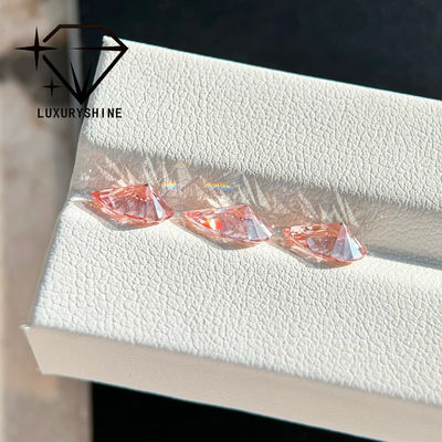 গুণমান LuxuryShine 1-15CT ফ্যান্সি গোলাপী পিয়ার কাট ল্যাব গ্রোথ ডায়মন্ড ভিভিএস-ভিএস লস ডায়মন্ডস & বিয়ের গয়না & কাস্টমাইজড গয়না কারখানা