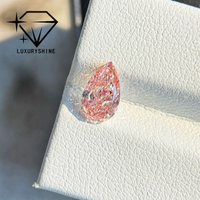 গুণমান LuxuryShine 1-15CT ফ্যান্সি গোলাপী পিয়ার কাট ল্যাব গ্রোথ ডায়মন্ড ভিভিএস-ভিএস লস ডায়মন্ডস & বিয়ের গয়না & কাস্টমাইজড গয়না কারখানা